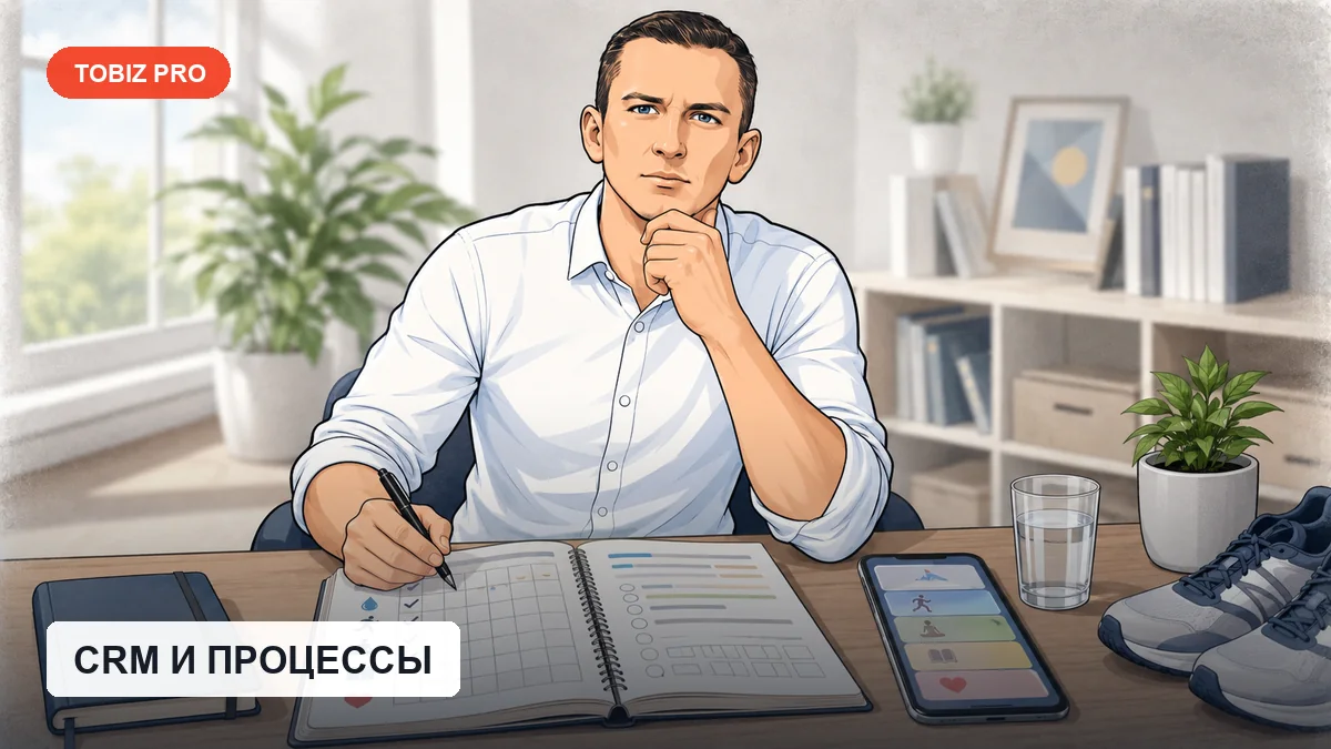 Владимир Олаев разбирает процессы CRM-системы