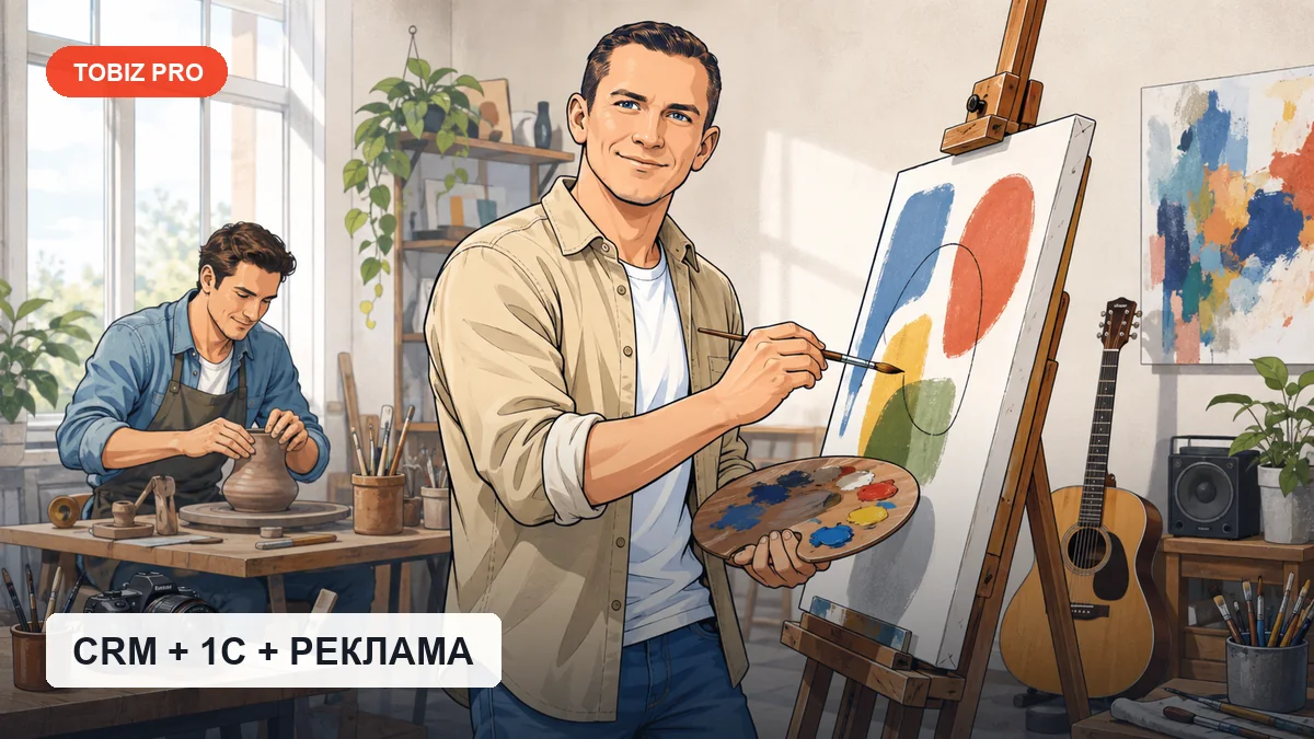 Как объединить данные CRM, 1С и рекламы для аналитики - экспертный разбор TOBIZ PRO